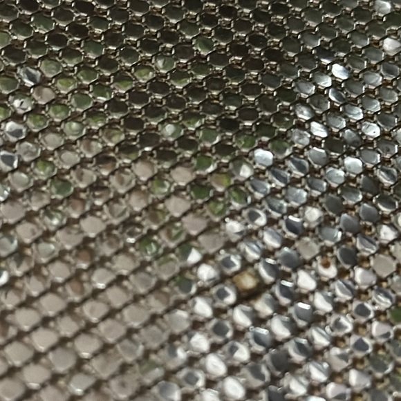 Vintage Whiting & Davis Co. Clutch-Silver-Flap Snap Closure-Made in the USA - Picture 8 of 16